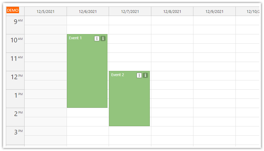 React Calendar: Rendering JSX in Events