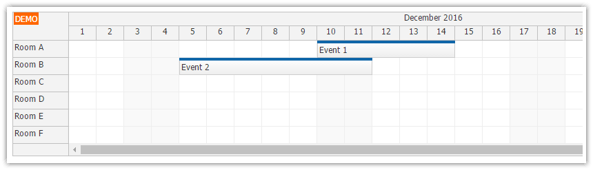 DayPilot Pro Scheduler for ASP.NET Core (Preview)