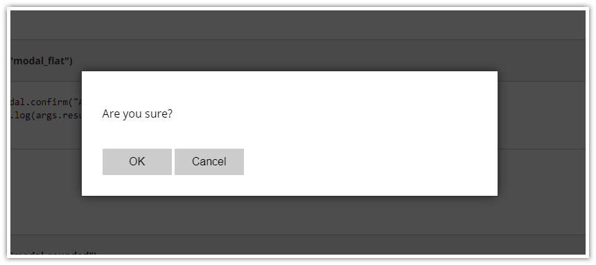 JavaScript confirm() Replacement
