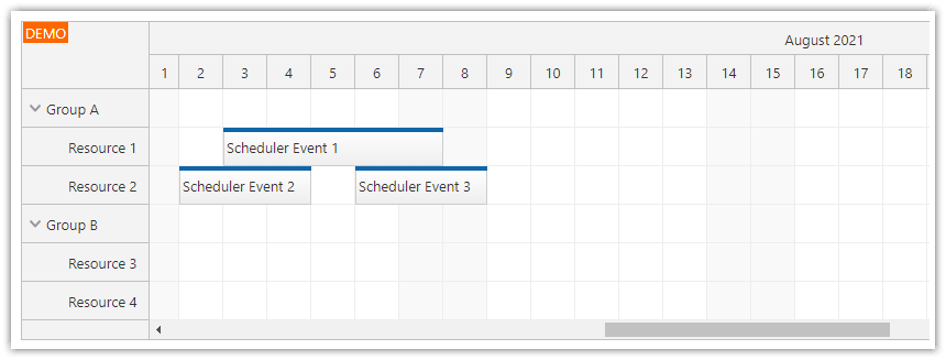 Angular Scheduler: Infinite Scrolling