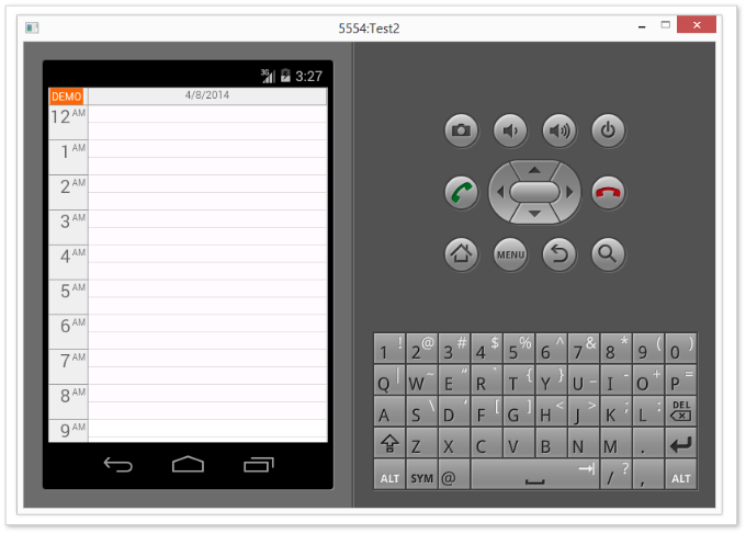 DayPilot in a Mobile App (Cordova/PhoneGap)