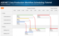 ASP.NET Core Production Workflow Scheduling Tutorial