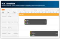 Vue Timesheet