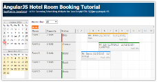 AngularJS Hotel Room Booking Tutorial