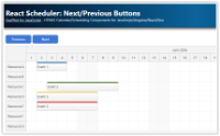 React Scheduler: Next/Previous Buttons