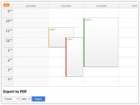 JavaScript Calendar: PDF Export Tutorial