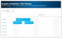 Angular Scheduler: CSS Themes