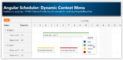 Angular Scheduler: Dynamic Context Menu