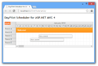 Scheduler for ASP.NET MVC 4 Razor (C#, VB.NET, SQL Server)
