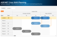 ASP.NET Core Shift Planning (Entity Framework, .NET 10)