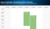 React Calendar: Rendering JSX in Events