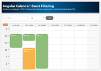 Angular Calendar: Event Filtering