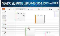 JavaScript Calendar for Touch Devices (iPad, iPhone, Android)