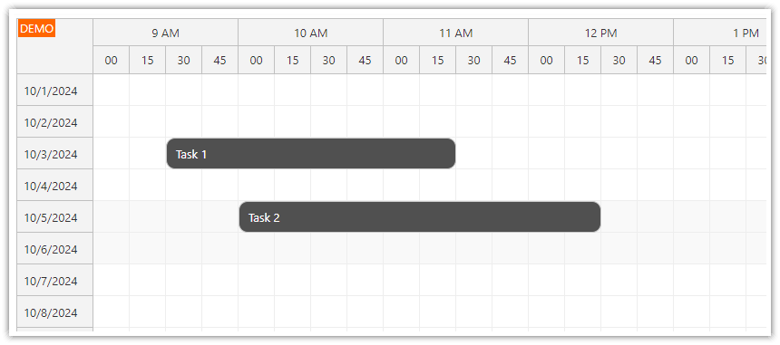 How to Style the Vue Timesheet using CSS