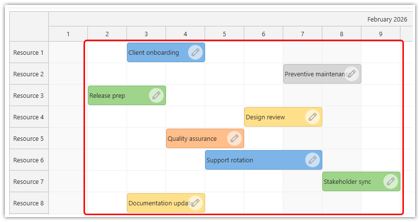 Load and Customize Events in the Next.js Scheduler Timeline Load and Customize Events in the Next.js Scheduler Timeline