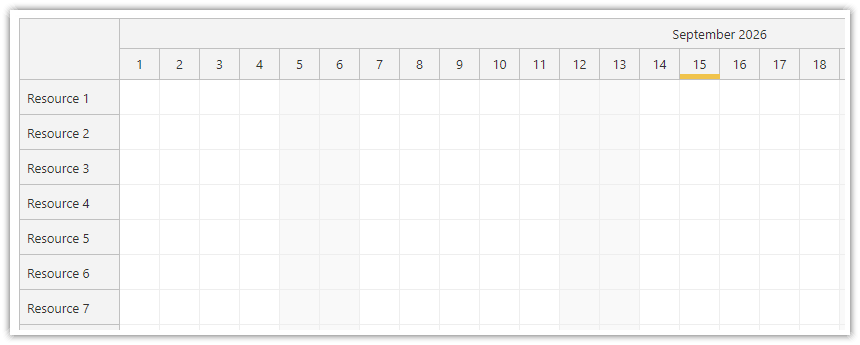 Angular Scheduler (Open-Source) - Highlighting Global Holidays in Time Header Angular Scheduler (Open-Source) - Highlighting Global Holidays in Time Header