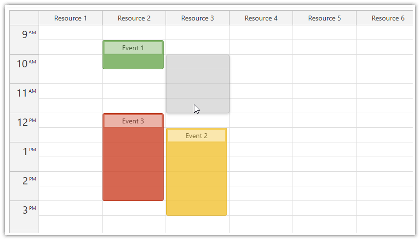 Vue Resource Calendar (Open-Source) - Add New Events