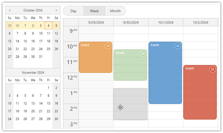 Open-Source JavaScript Calendar - Drag and Drop Support Open-Source JavaScript Calendar - Drag and Drop Support