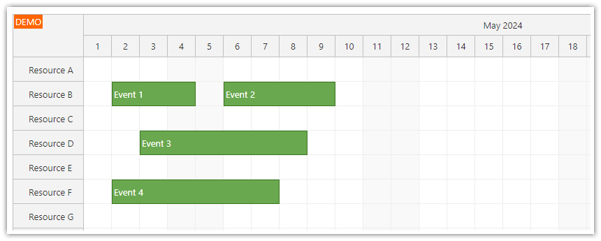 React Scheduler Component Configuration React Scheduler Component Configuration