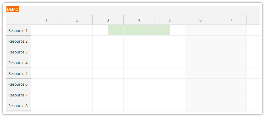 JavaScript Scheduler - Highlighting Custom Time Range JavaScript Scheduler - Highlighting Custom Time Range