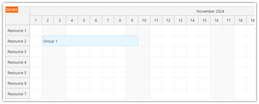 Scheduler Events Grouped into a Single Item
