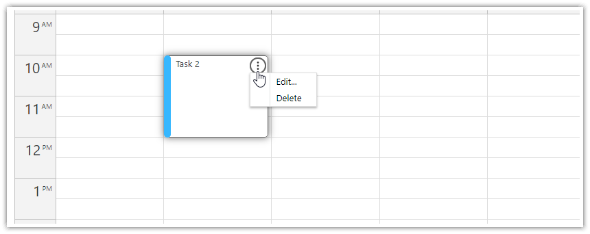 Spring Boot Resource-Scheduling Calendar Open Source - Task Context Menu Spring Boot Resource-Scheduling Calendar Open Source - Task Context Menu