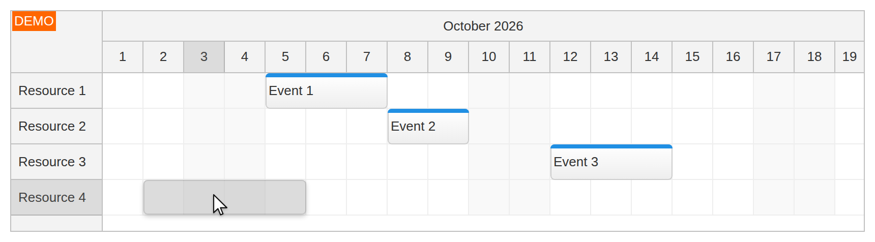 scheduler creating