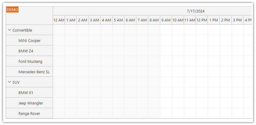React Scheduler Component - Loading Resources