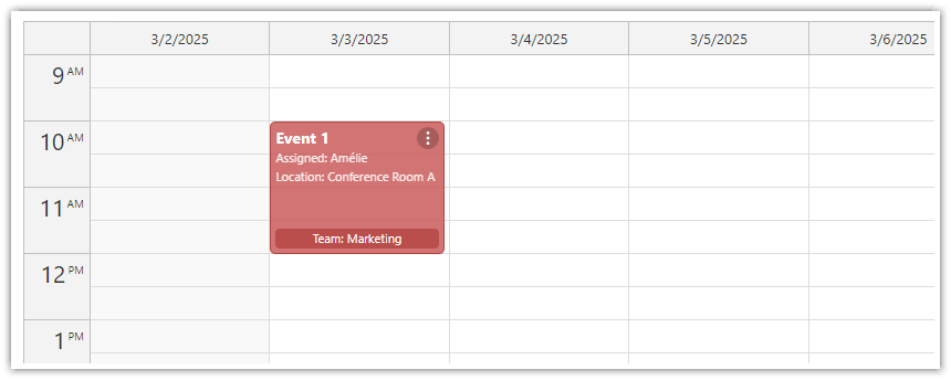 Event Layout in Next.js Calendar Week View