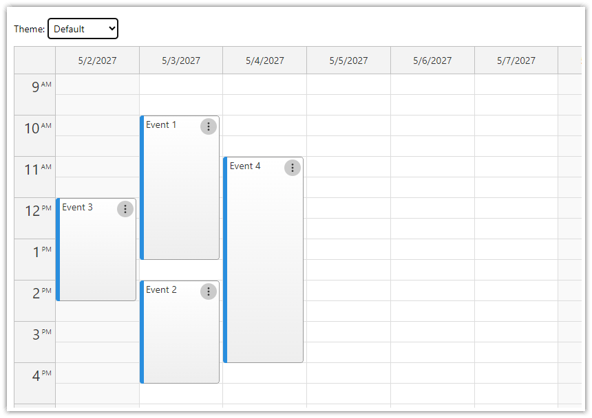 Angular Calendar Default CSS Theme Angular Calendar Default CSS Theme