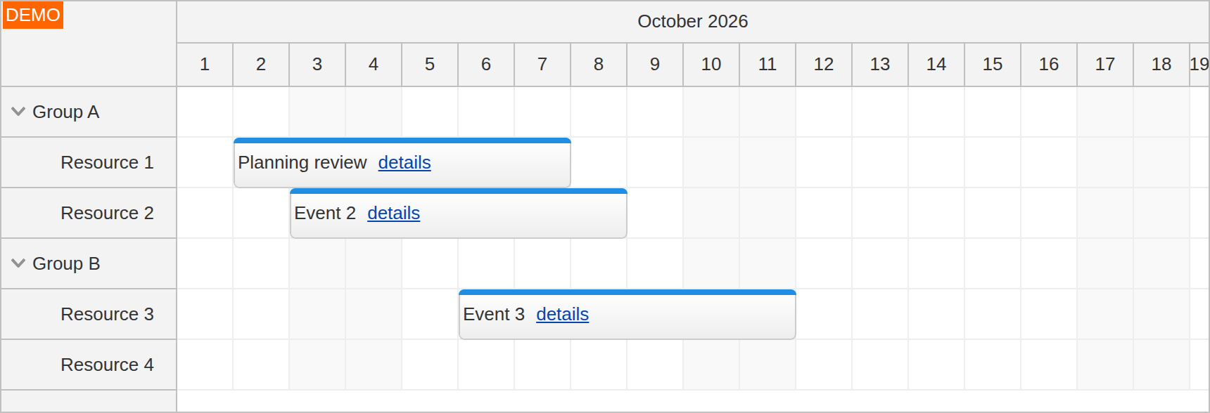 event templates renamed