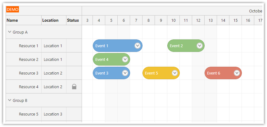 Vue.js Scheduler - Loading Reservations Vue.js Scheduler - Loading Reservations