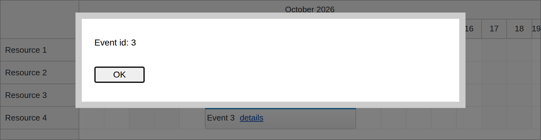 event components details