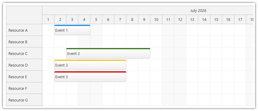 React Scheduler - CSS Theme with Default Row Header Padding React Scheduler - CSS Theme with Default Row Header Padding