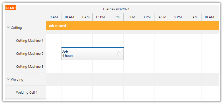 ASP.NET Core Production Workflow Scheduling - Job Created ASP.NET Core Production Workflow Scheduling - Job Created