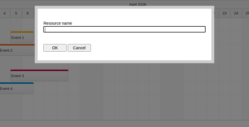 angular scheduler resource management create dialog