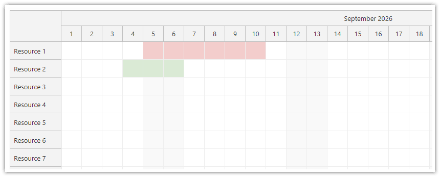 Angular Scheduler (Open-Source) - Highlighting Resource-Specific Holidays Angular Scheduler (Open-Source) - Highlighting Resource-Specific Holidays
