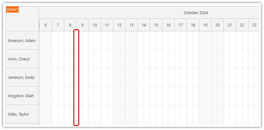 PHP Annual Leave Scheduler - Day Separators PHP Annual Leave Scheduler - Day Separators