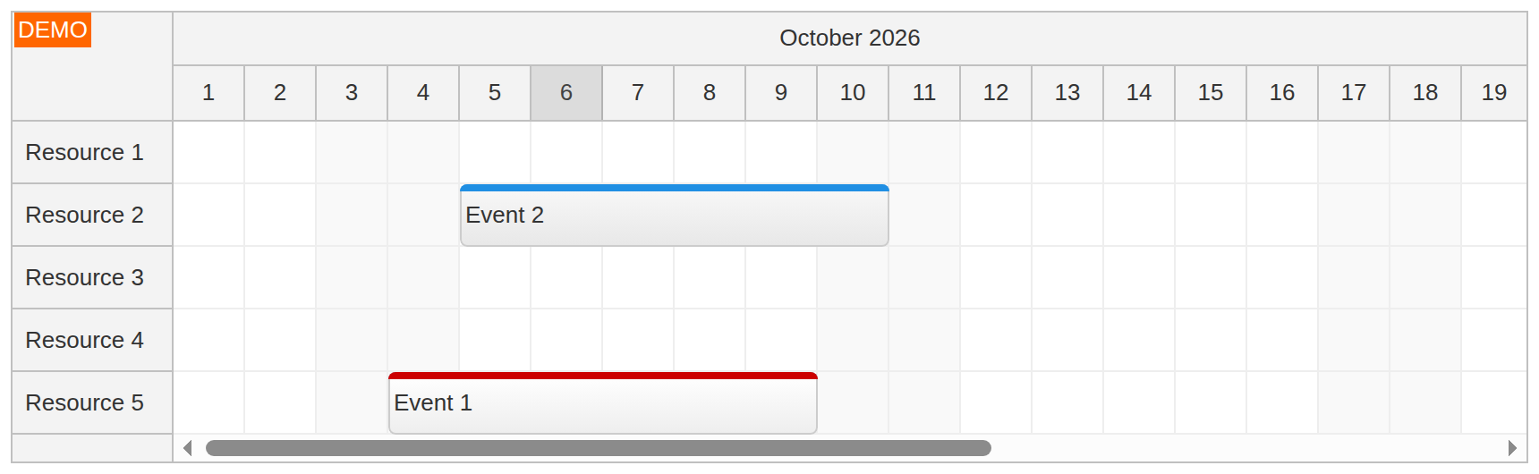 javascript scheduler swap after