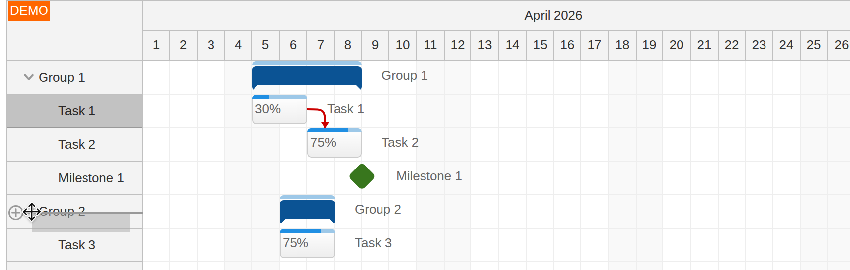 Row Moving Row Moving